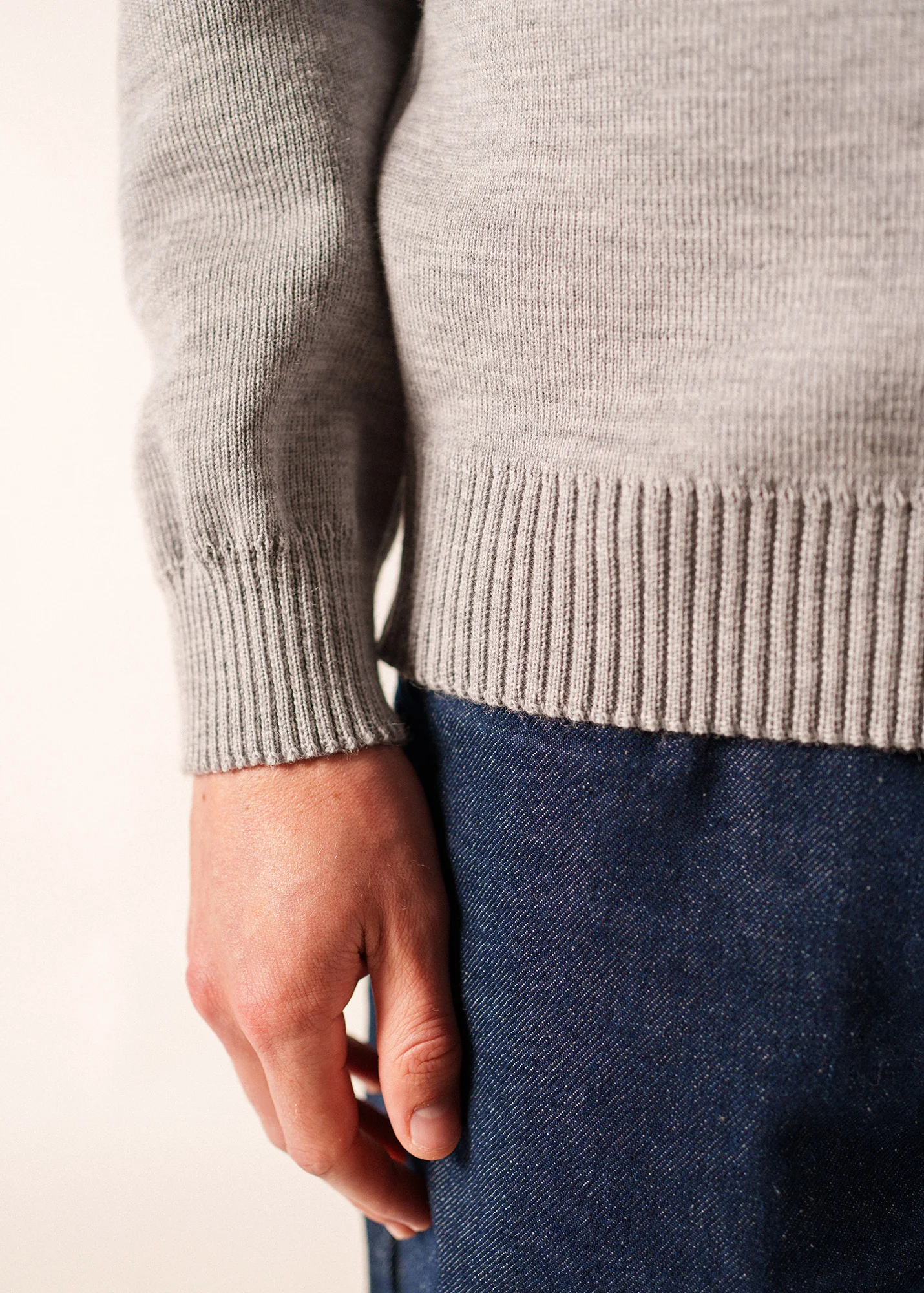 Cancale sailor jumper (GRIS CLAIR) - Image 5