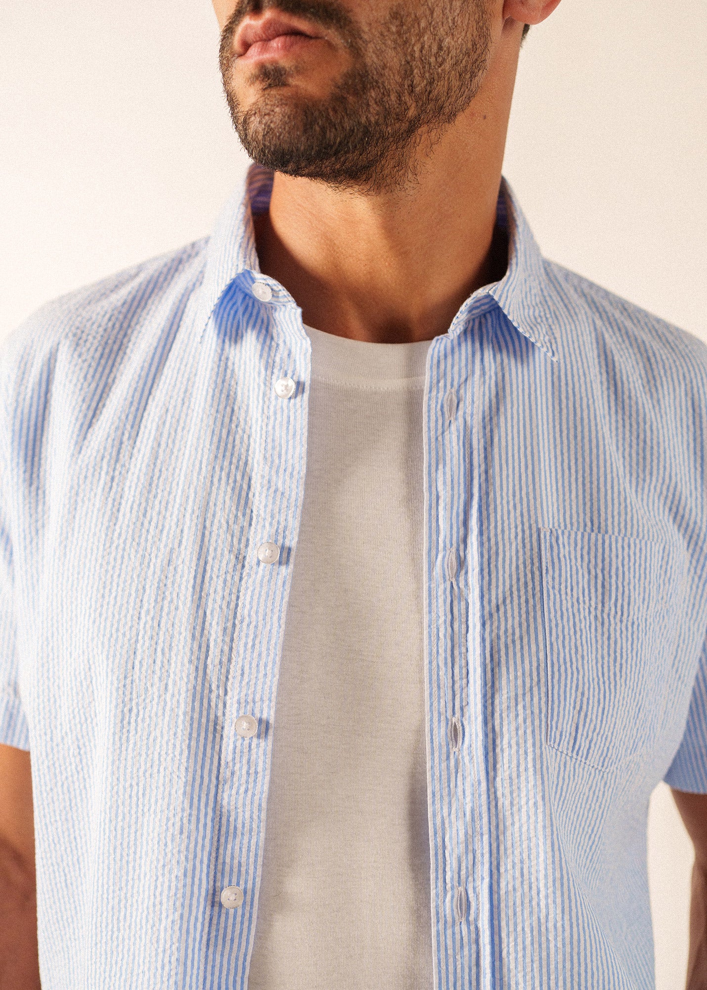 Jack Shirt (BLEU/BLANC) - Image 4