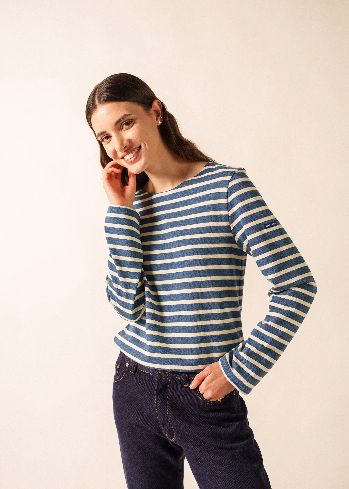 Méridien Breton shirt (JEAN/CHANVRE) - Image 3