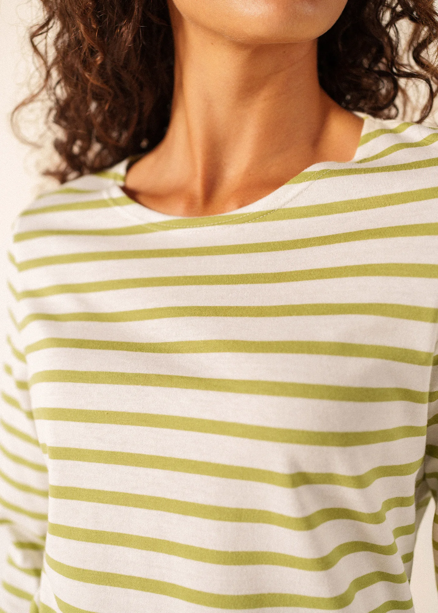 Minquidame Breton shirt (NEIGE/OIL) - Image 4