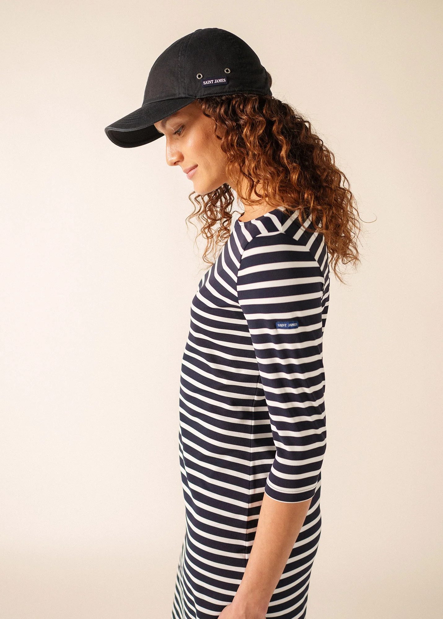 Propriano dress (NAVY/NEIGE) - Image 3