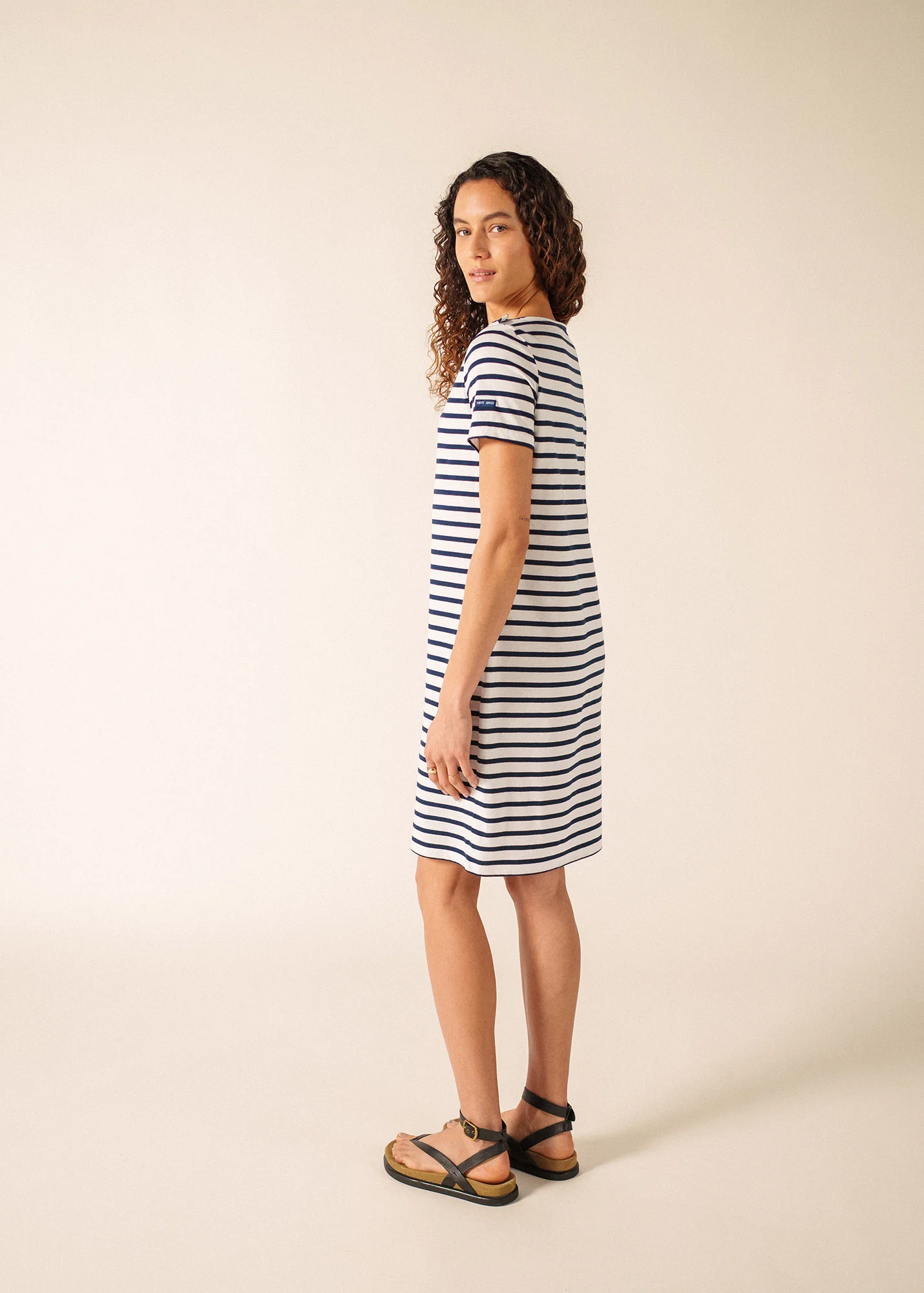 Villefranche dress (NEIGE/MARINE) - Image 4